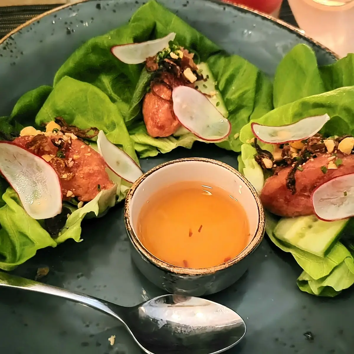Yellowfin Tuna Lettuce Wraps
