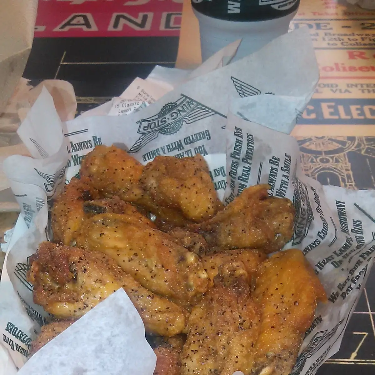Lemon Pepper Wings