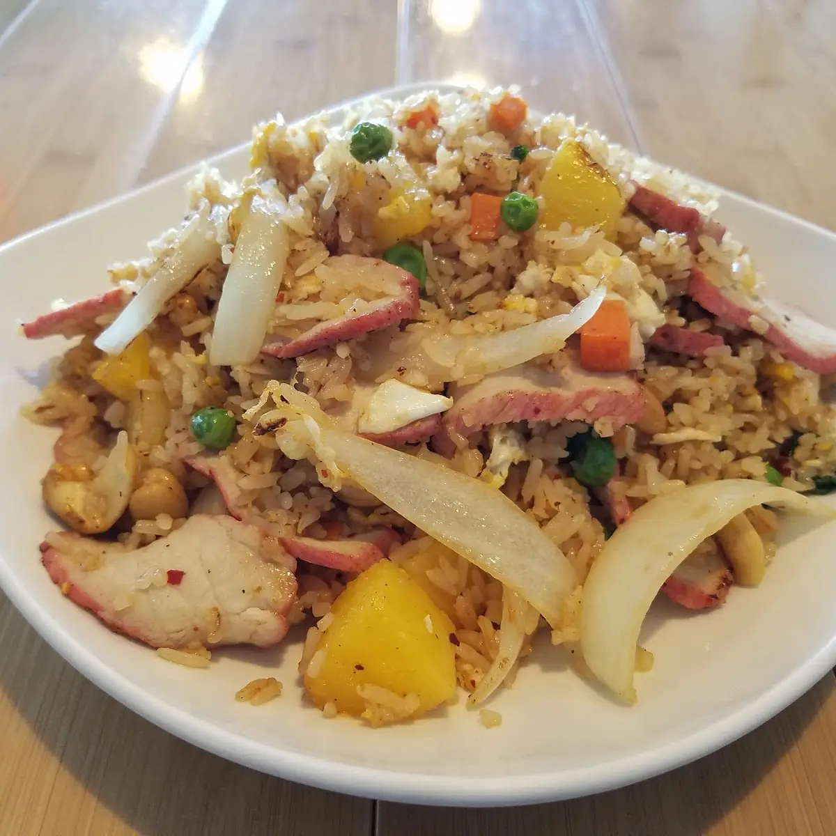 Pineapple Fried Rice with Pork