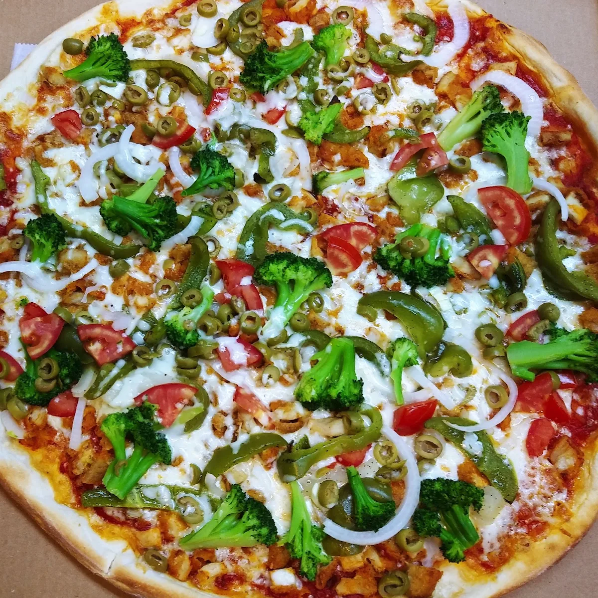 Pizza de Vegetales Mixtos