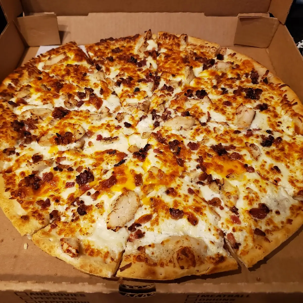 Chicken Bacon Ranch Pizza