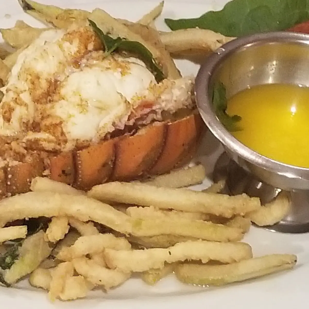 Lobster Tail & Fried Zucchini