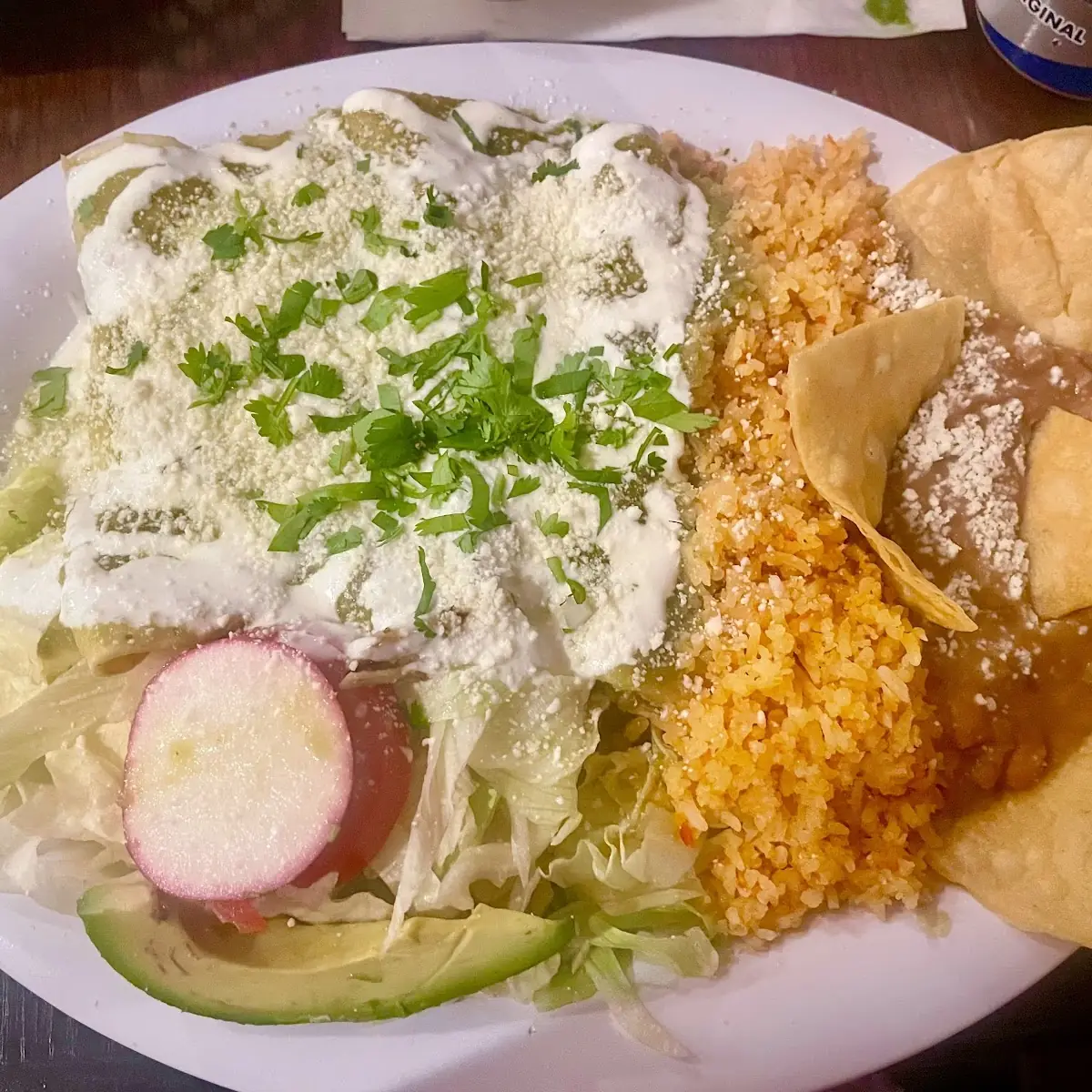 Chicken Enchiladas