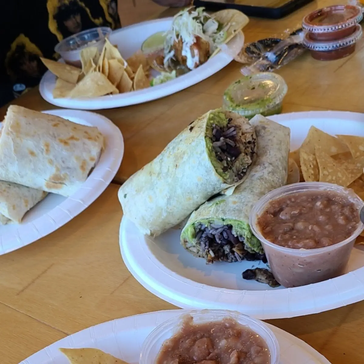 El Burrito Special and Fish Tacos