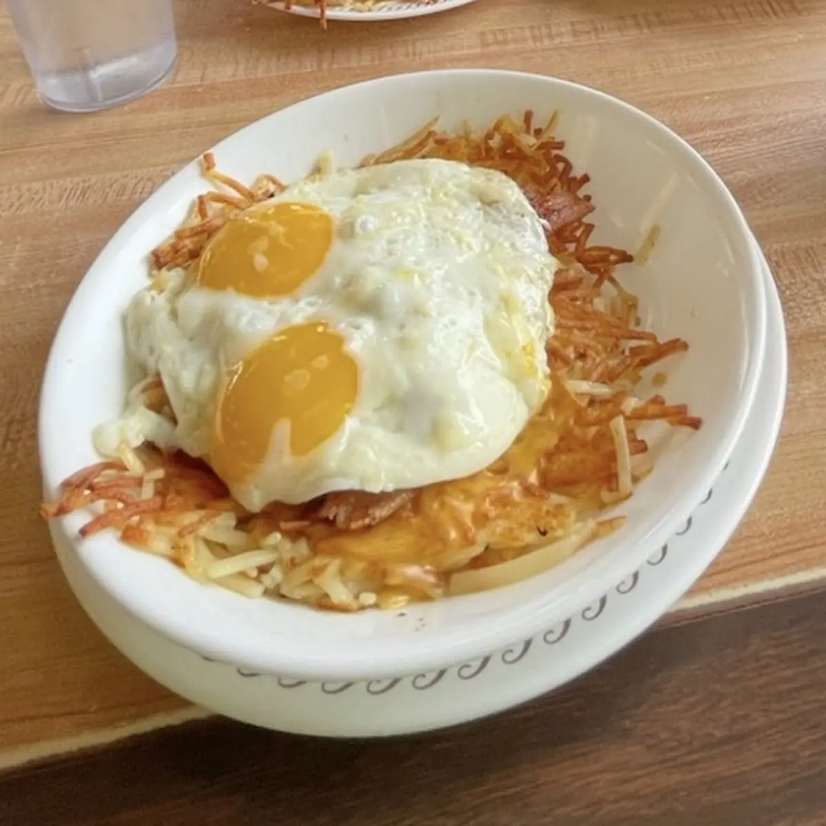 Bacon and Hash Brown