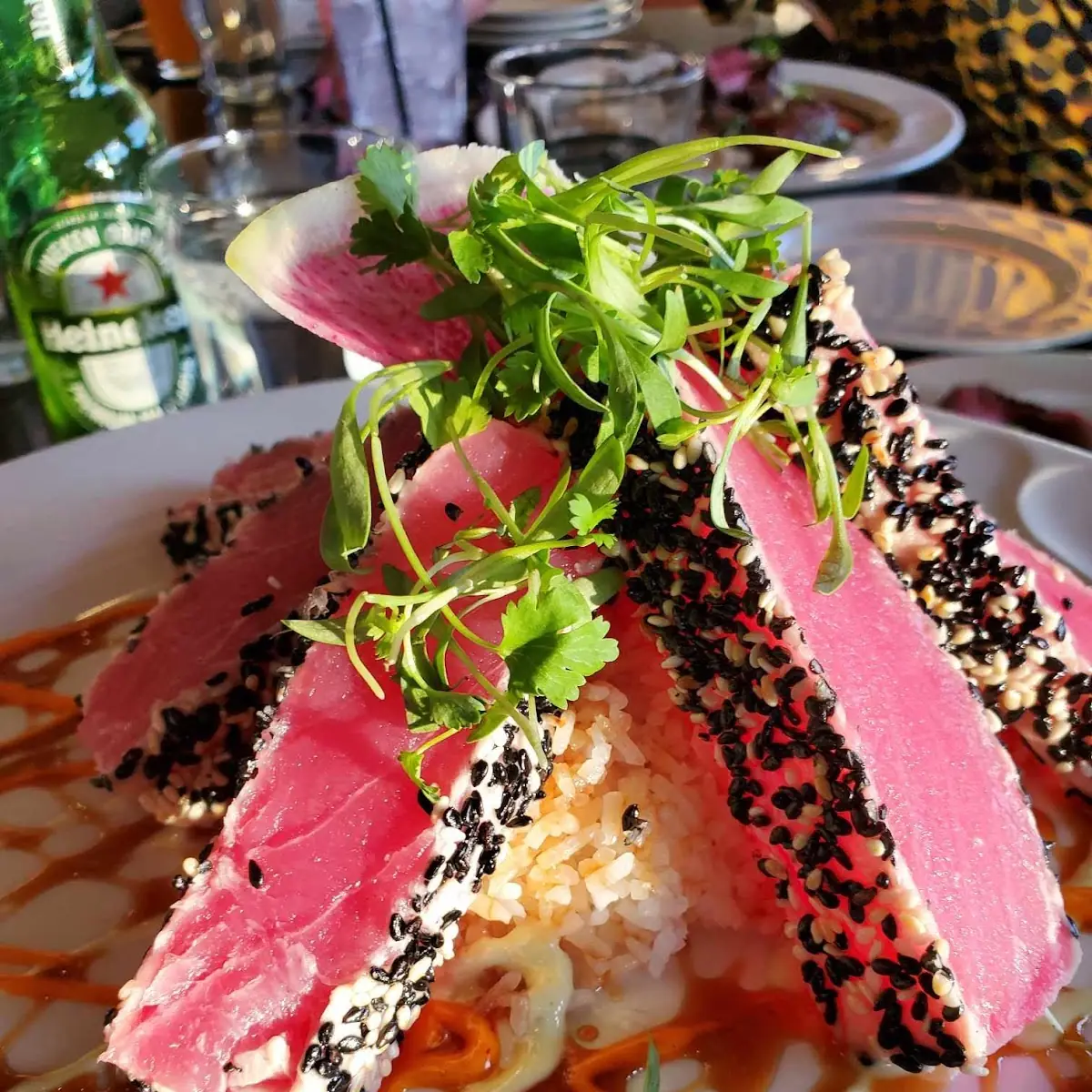 Sesame-Crusted Ahi Tuna