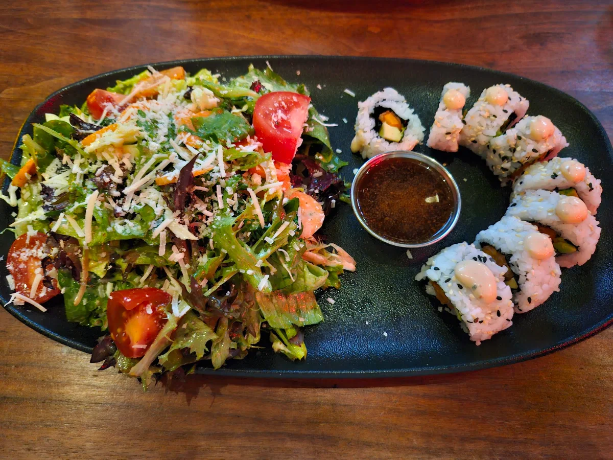 Sushi and Salad