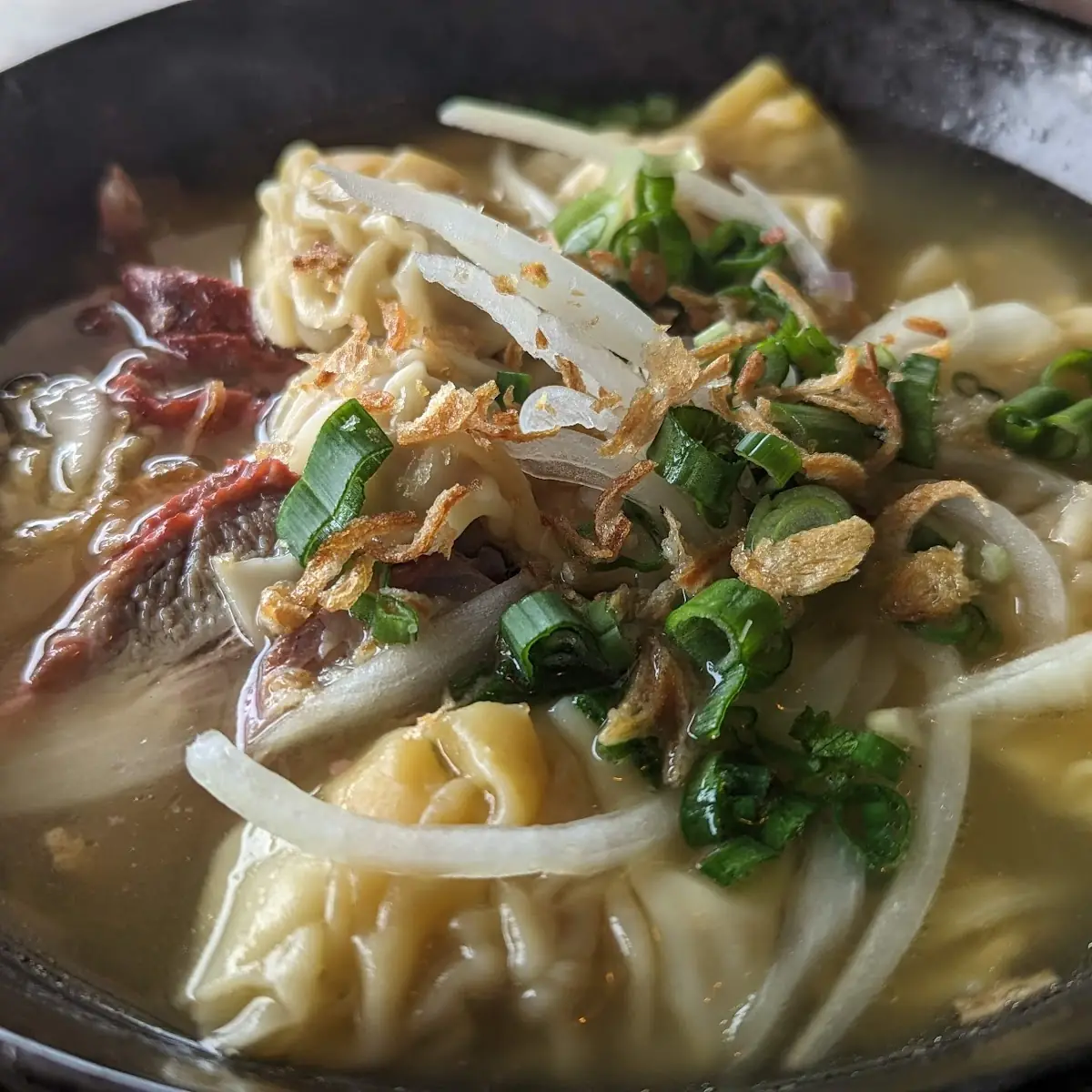 Wonton Noodle Soup