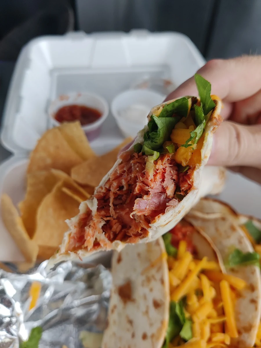 Smoked Salmon Tacos