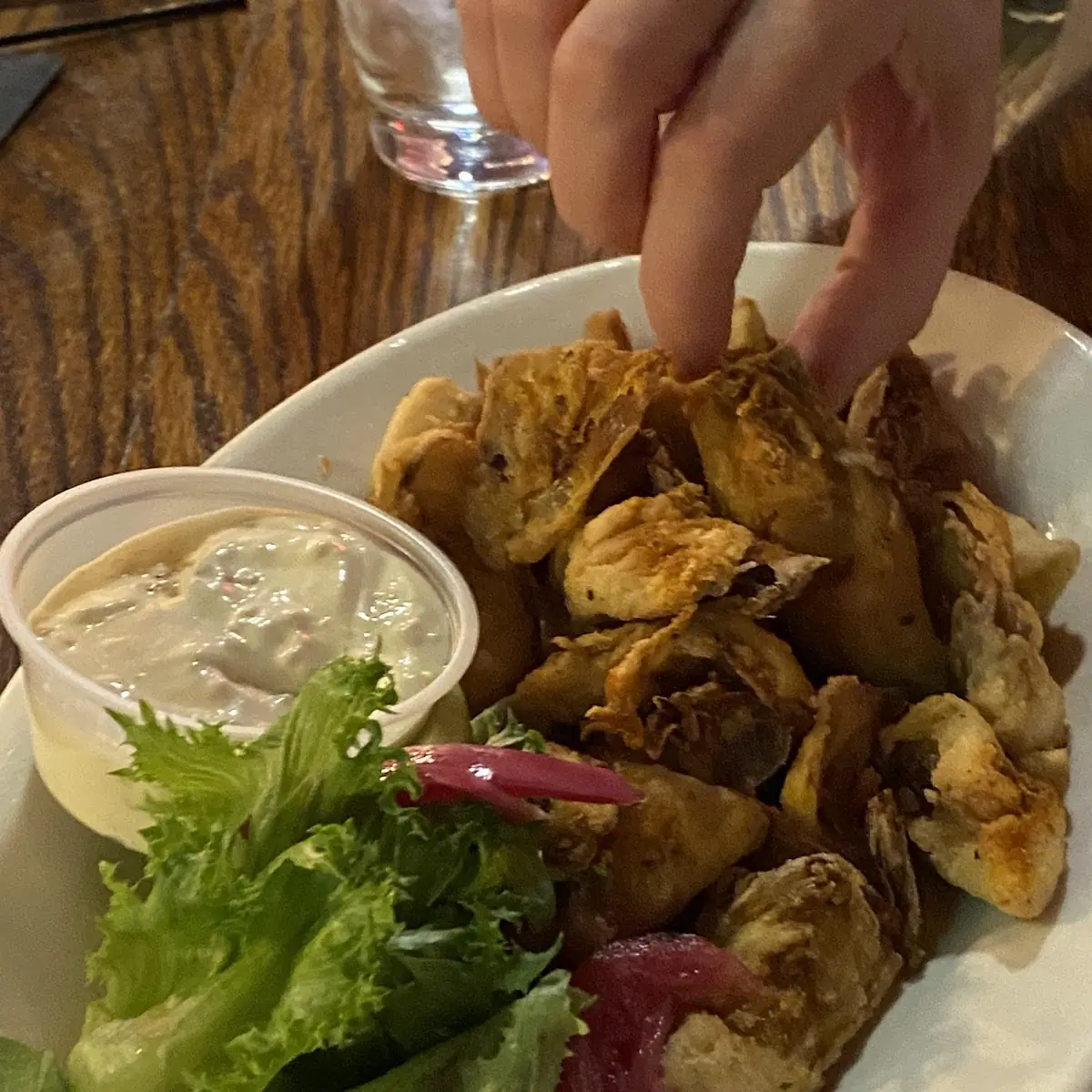 Fried Artichoke Hearts