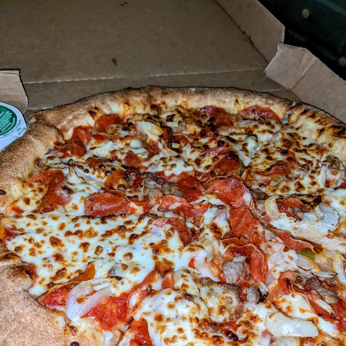 Pepperoni Stuffed Crust