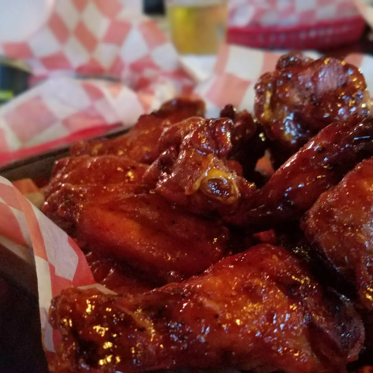 Barbecue and Mild Sauce Wings