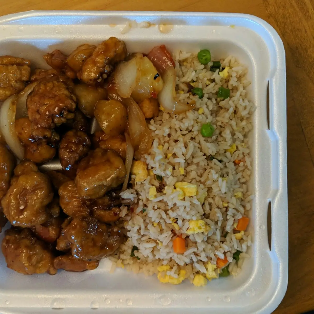 Orange Chicken Rice