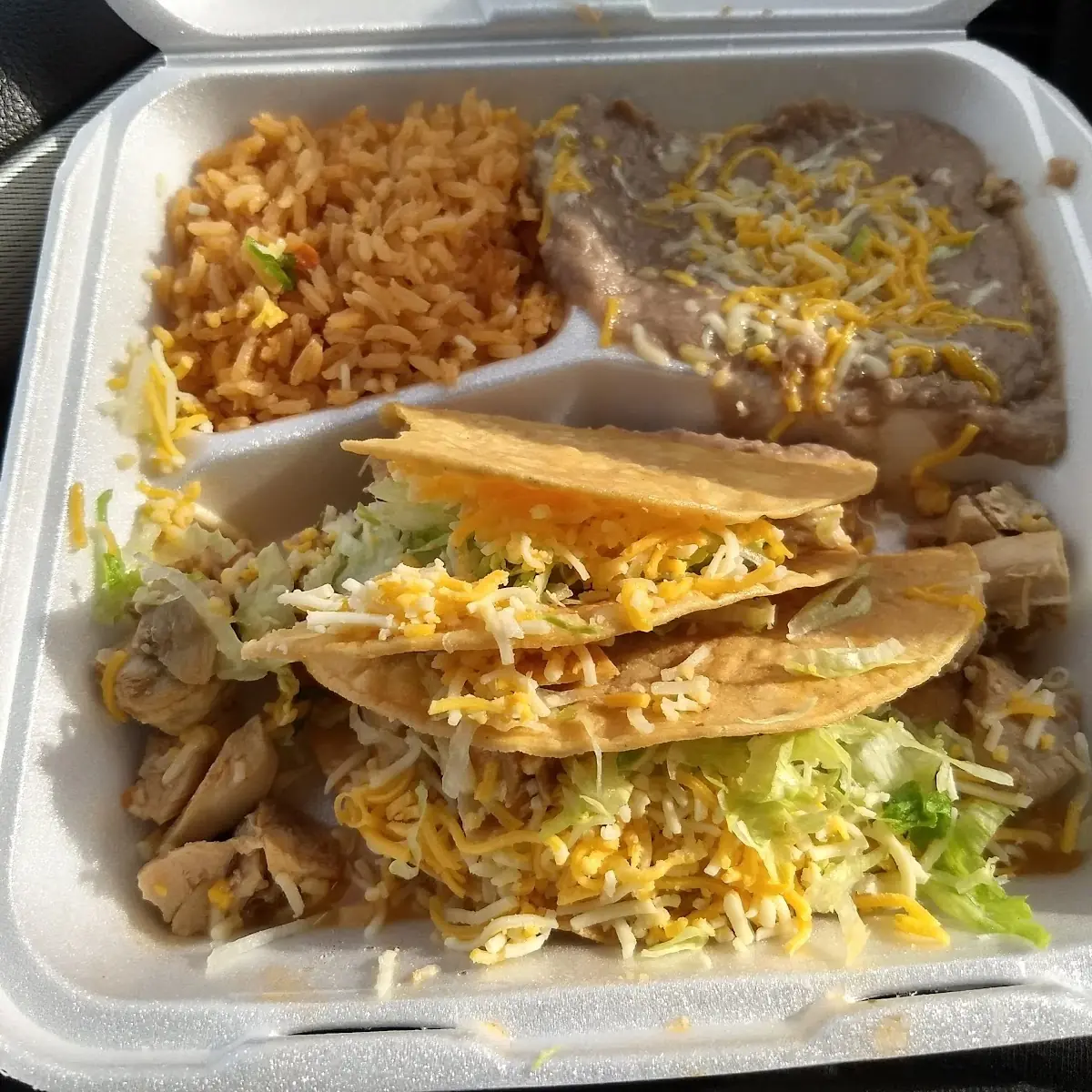 Two Chicken Tacos