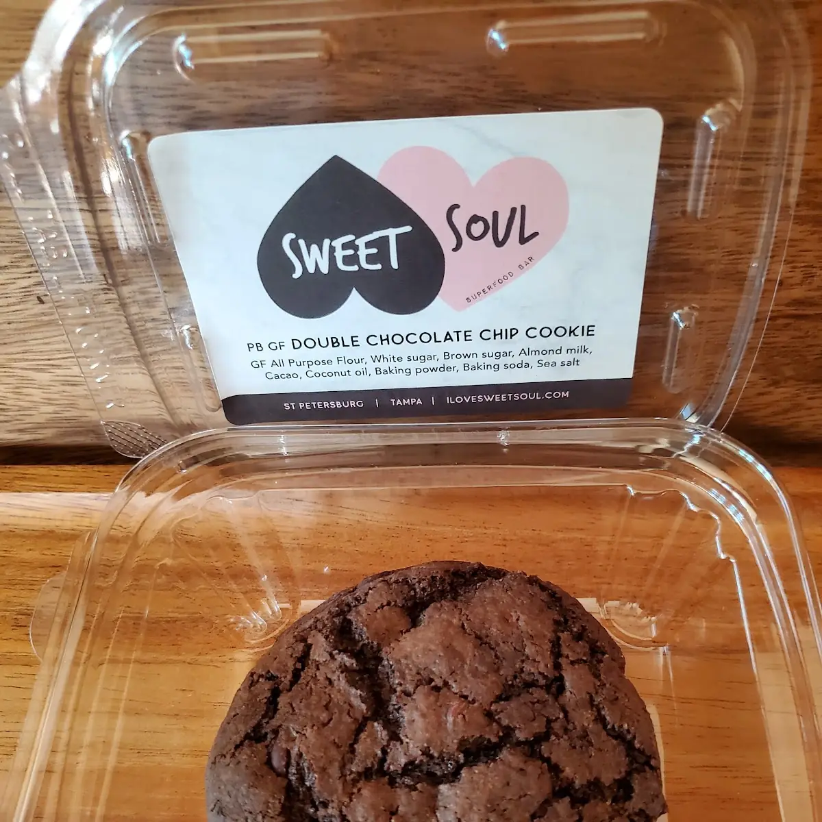 Double Chocolate Chip Cookies PB GF