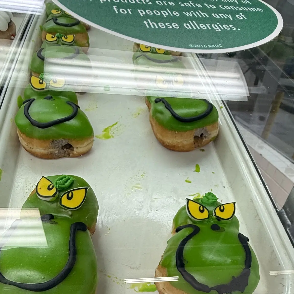 Grinch Doughnut