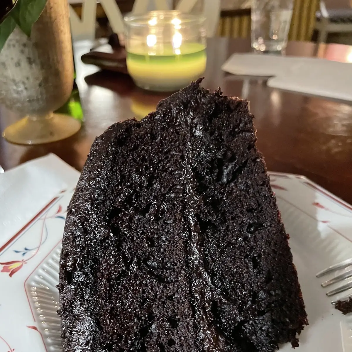 9 Dark Chocolate Cake