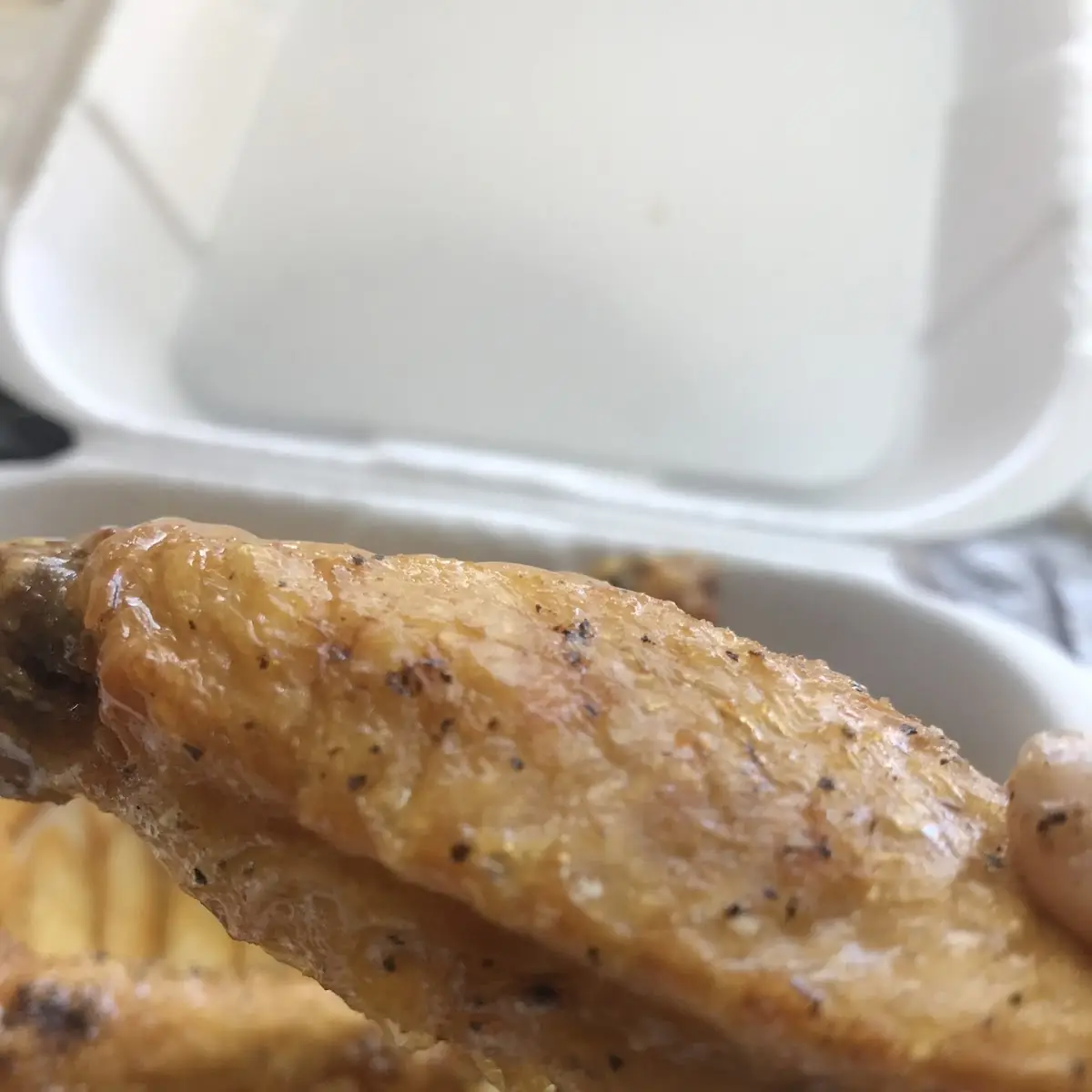 Honey Lemon Pepper Wings Wet