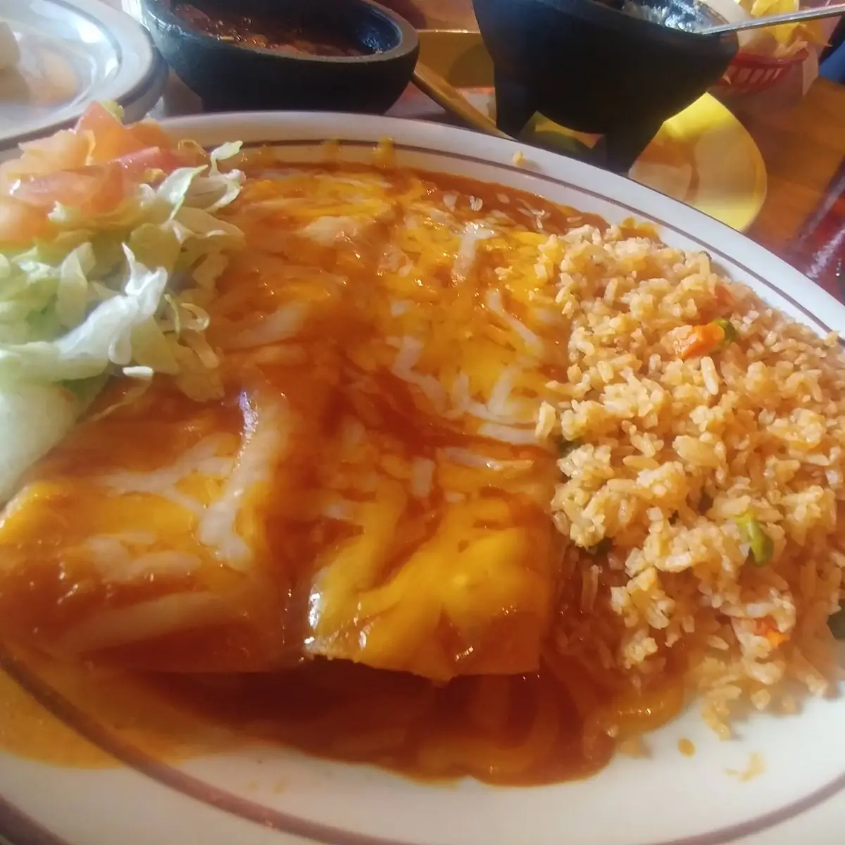 Enchilada Plate