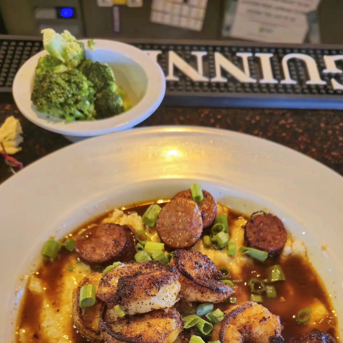 Creole BBQ Shrimp & Grits