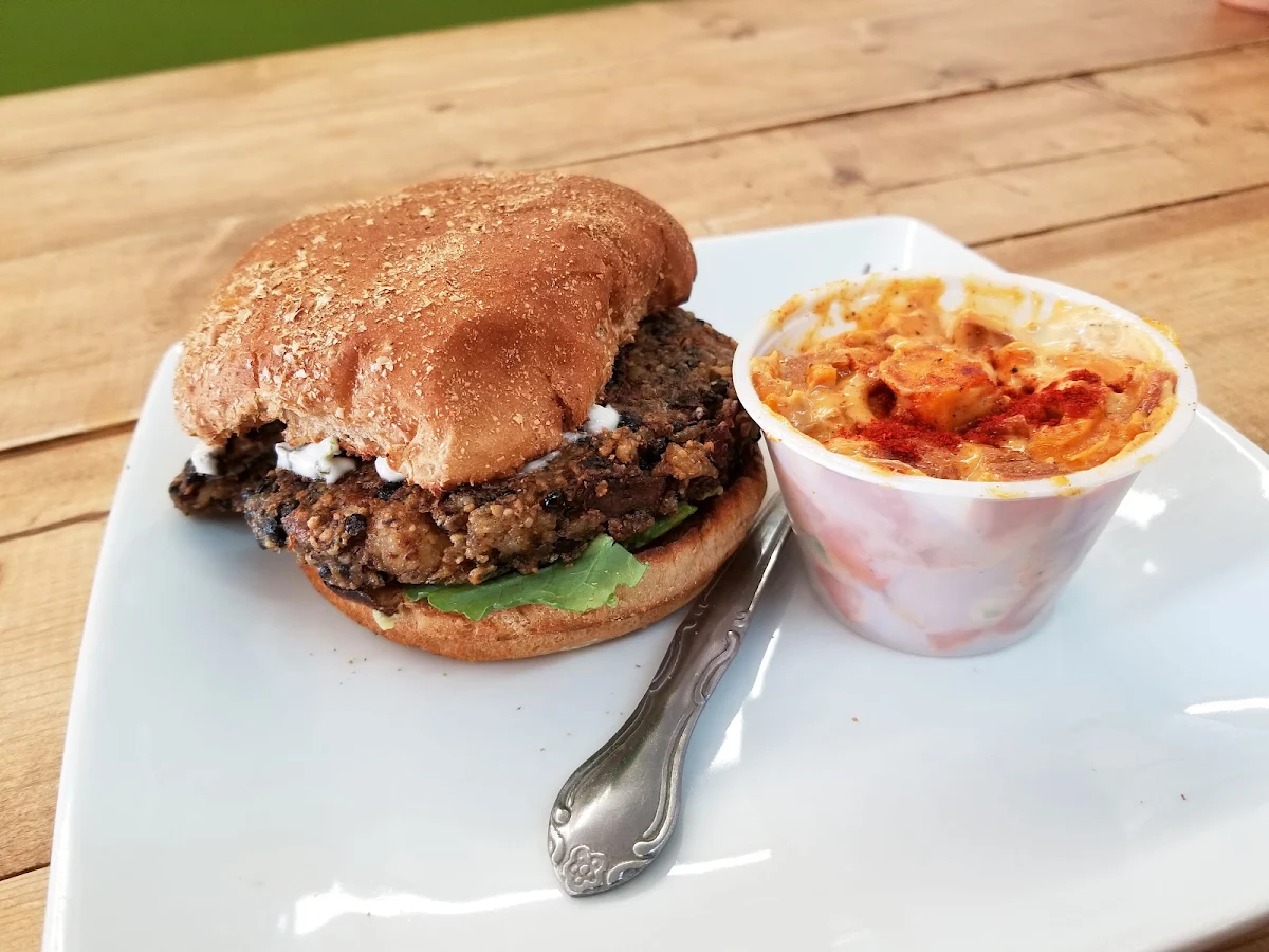 Lentil Mushroom Burger
