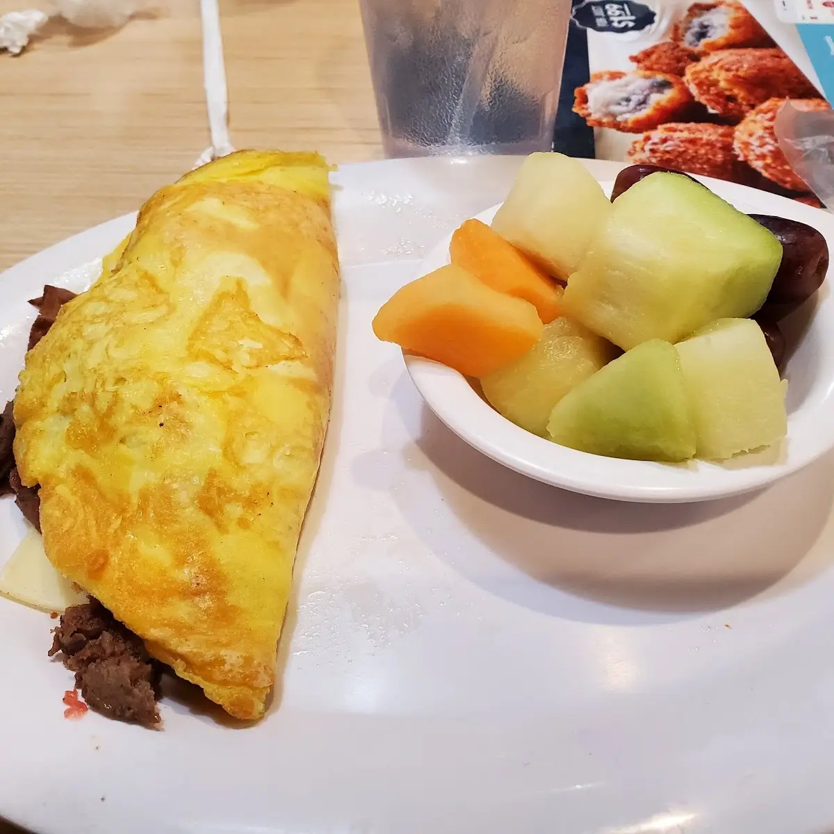 Philly Cheesesteak Omelet