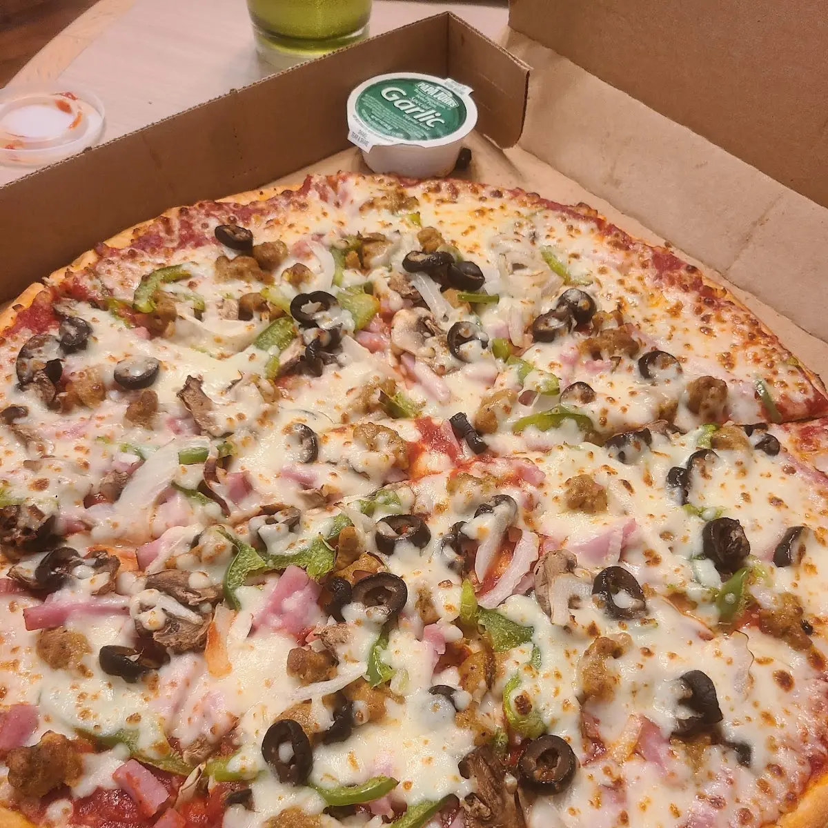 The Works Pizza Thin Crust