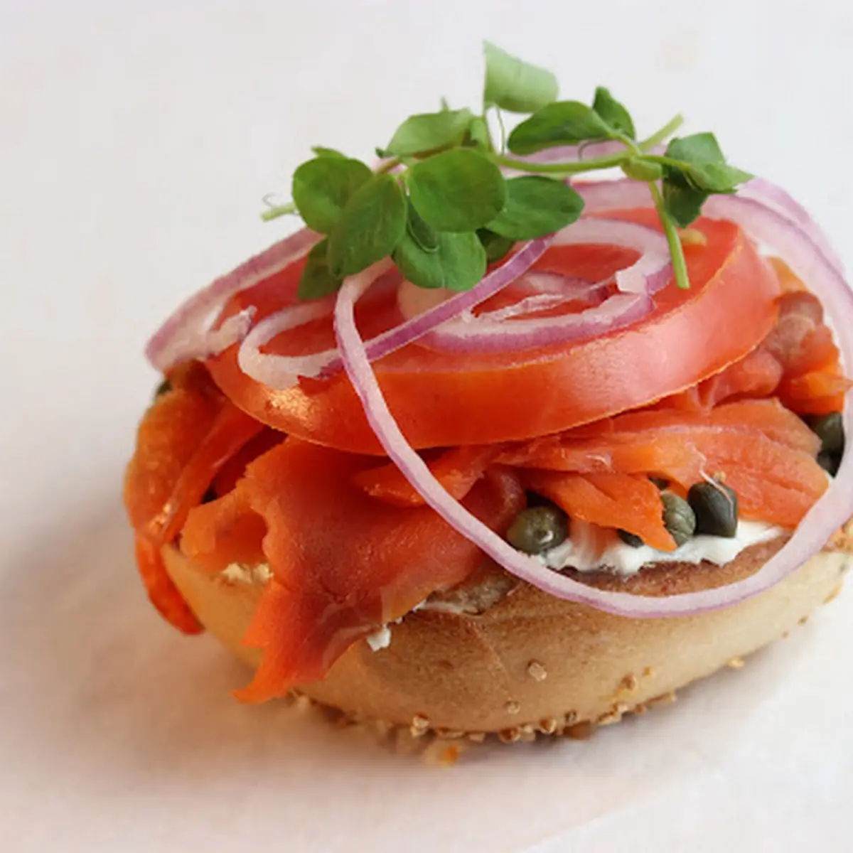 Cold Smoked Salmon Lox