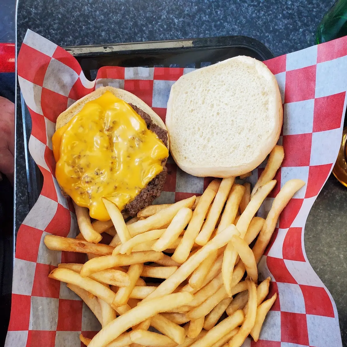 Cheese Burger Combo