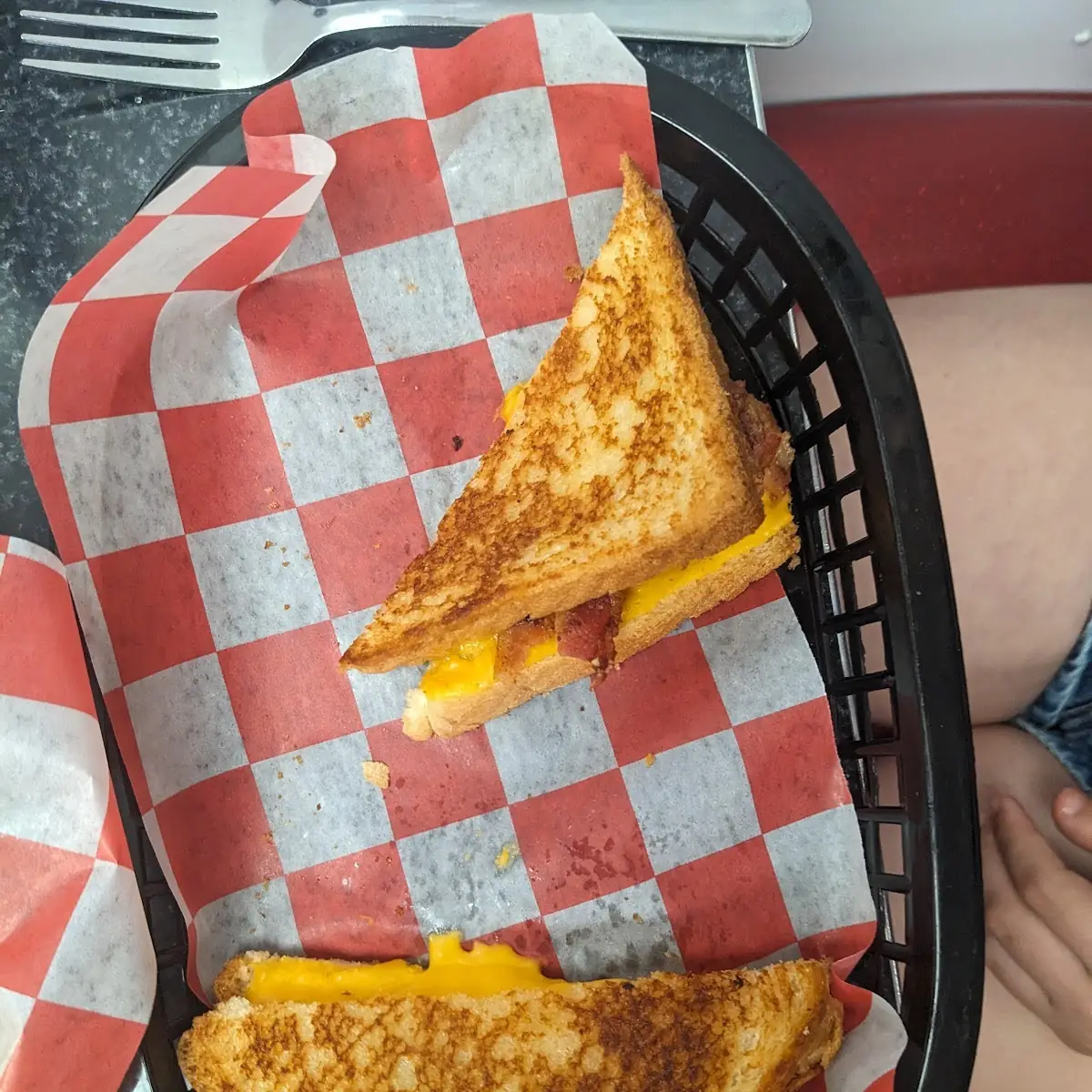 Grilled Cheese with Bacon