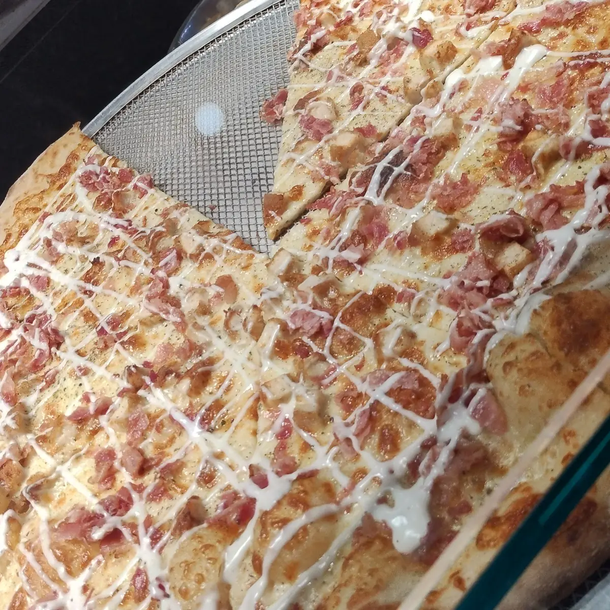 Chicken Bacon Ranch Pizza