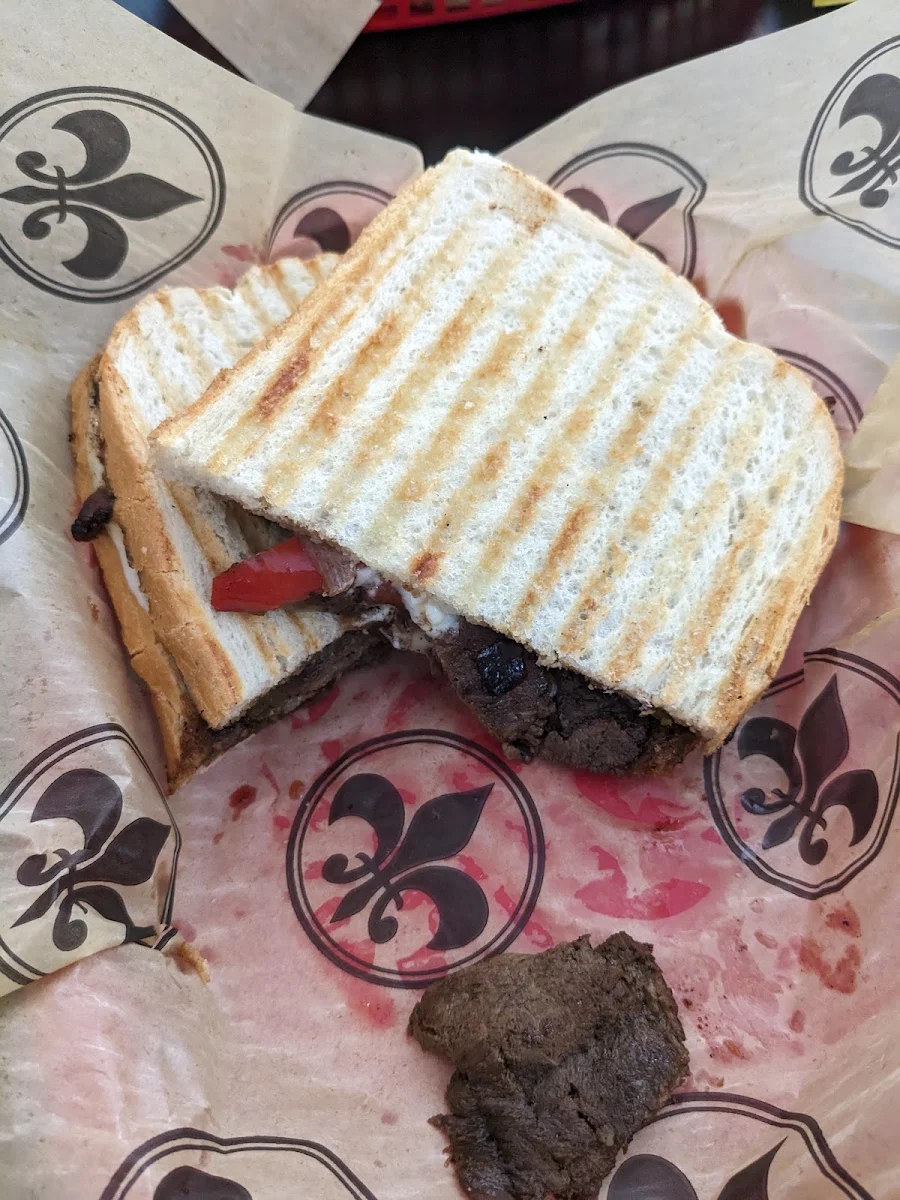Philly Cheese Steak Sandwich