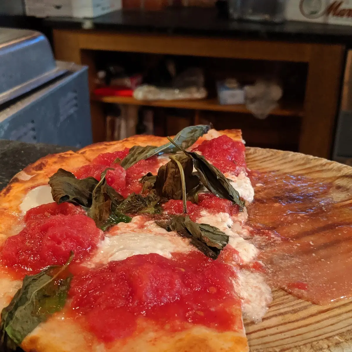 Burrata Pizza