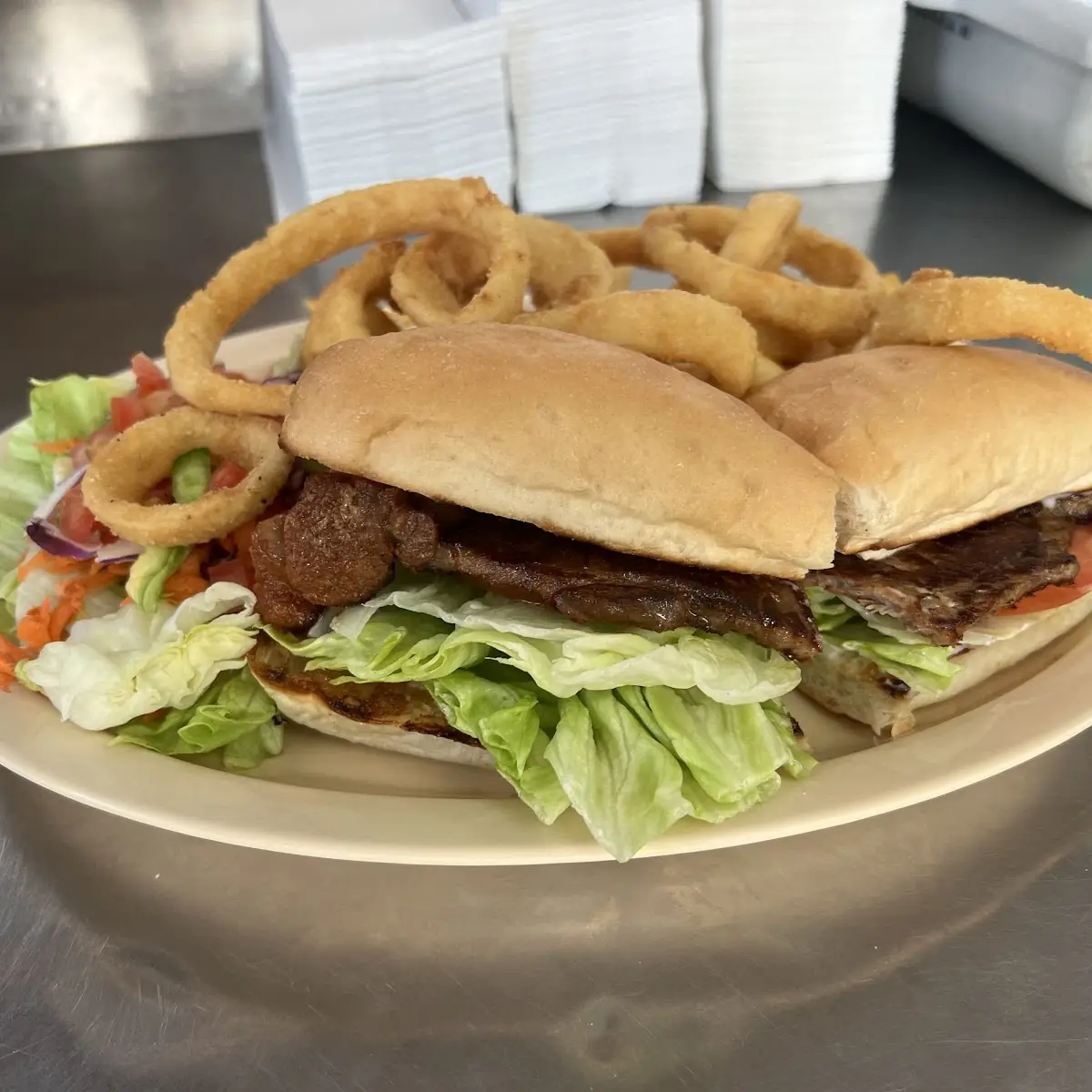 Steak Sandwich Dinner