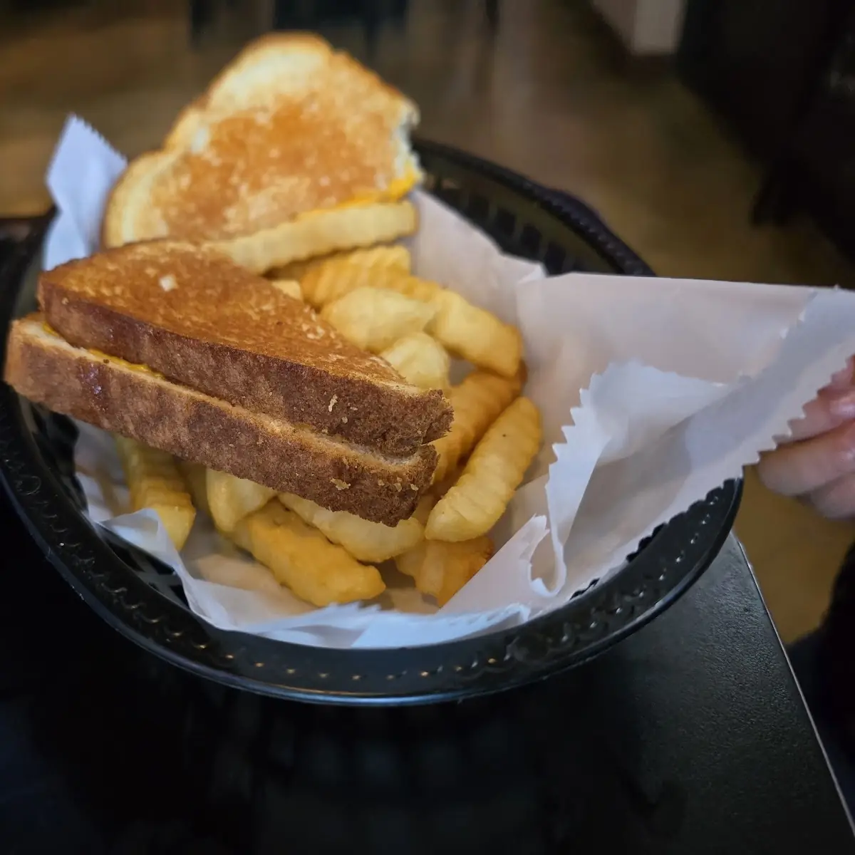 Grill Cheese & Fries