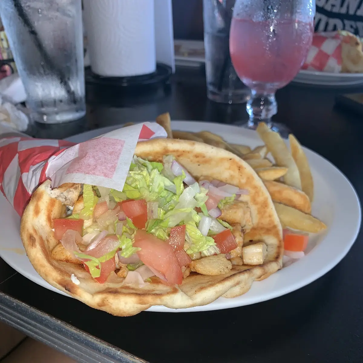 Grilled Shrimp Gyro