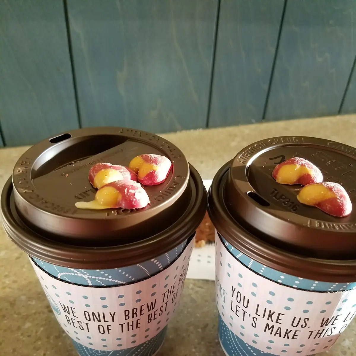 White Chocolate Hearts