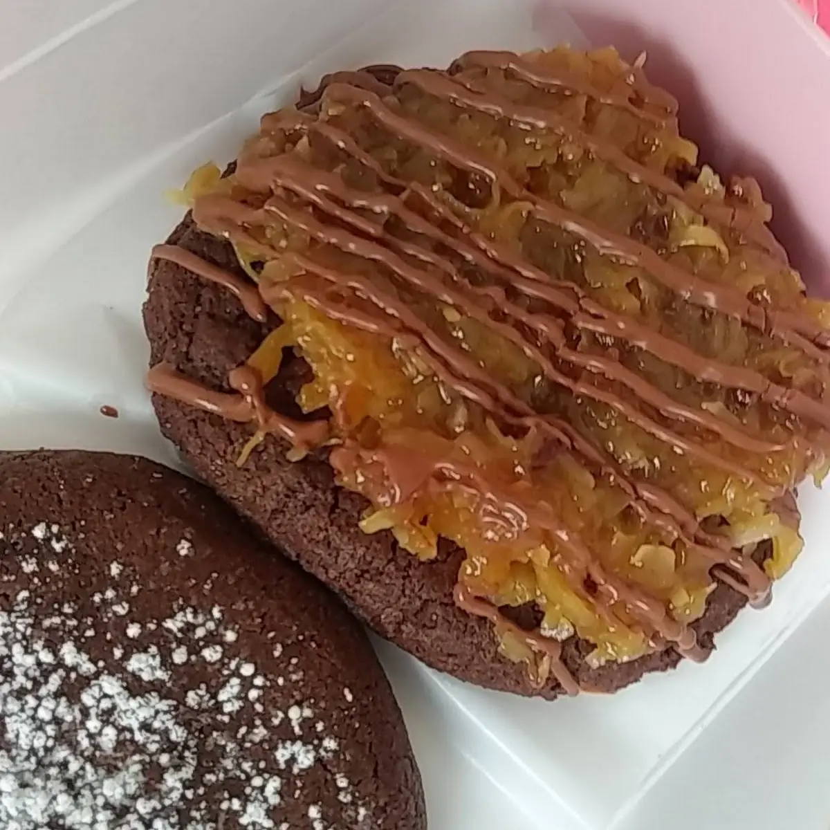 German Chocolate Cake Cookie