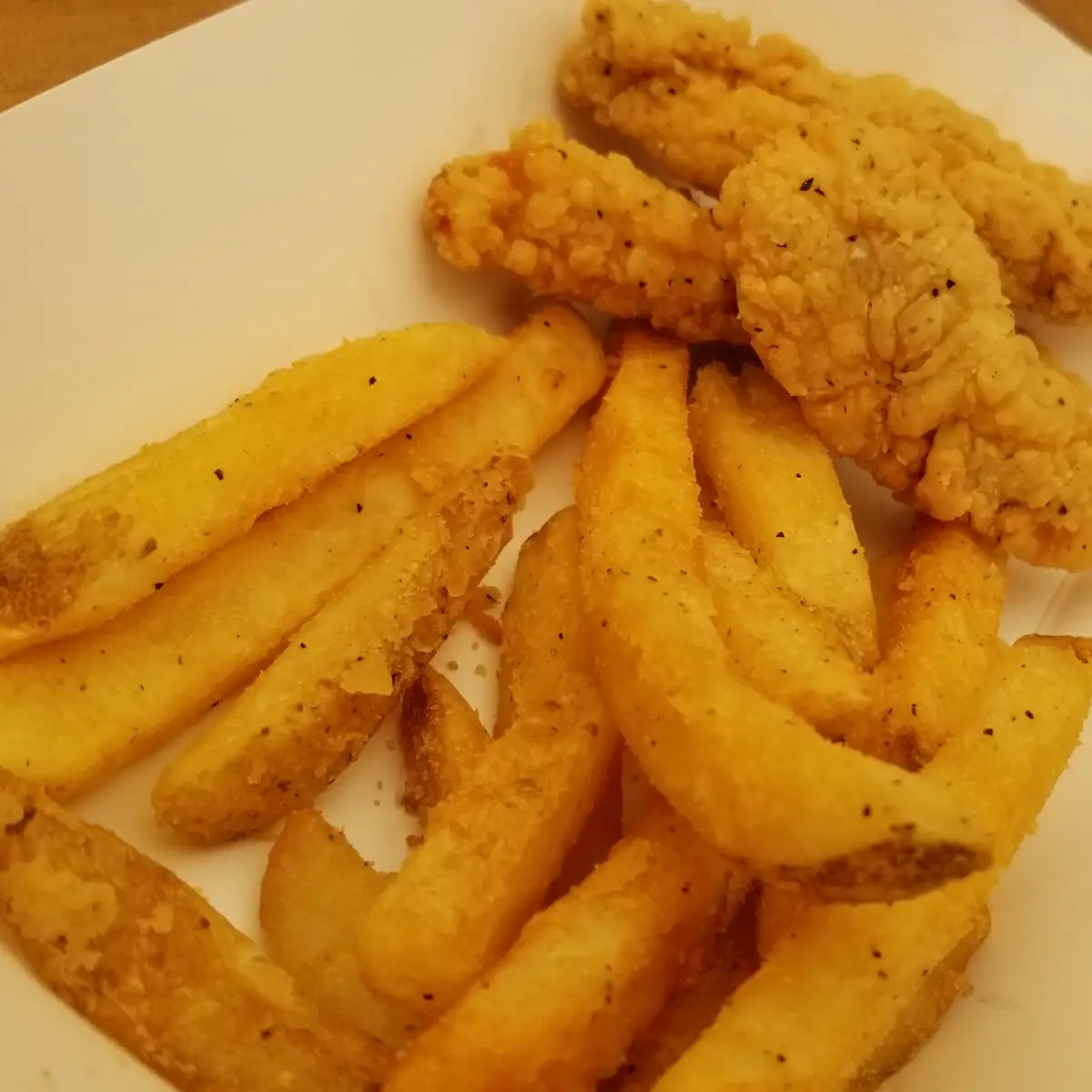 Chicken Strips and Fries