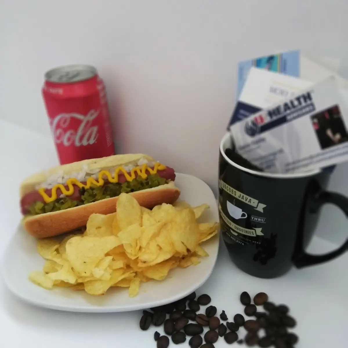 Plain Beef Hot Dog Combo