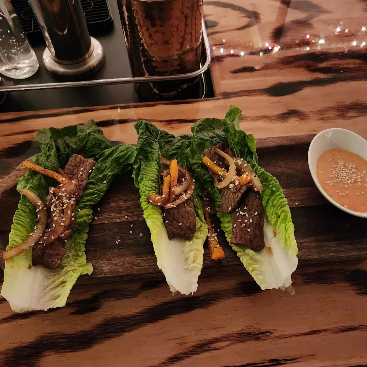 Bulgogi Steak Lettuce Wraps