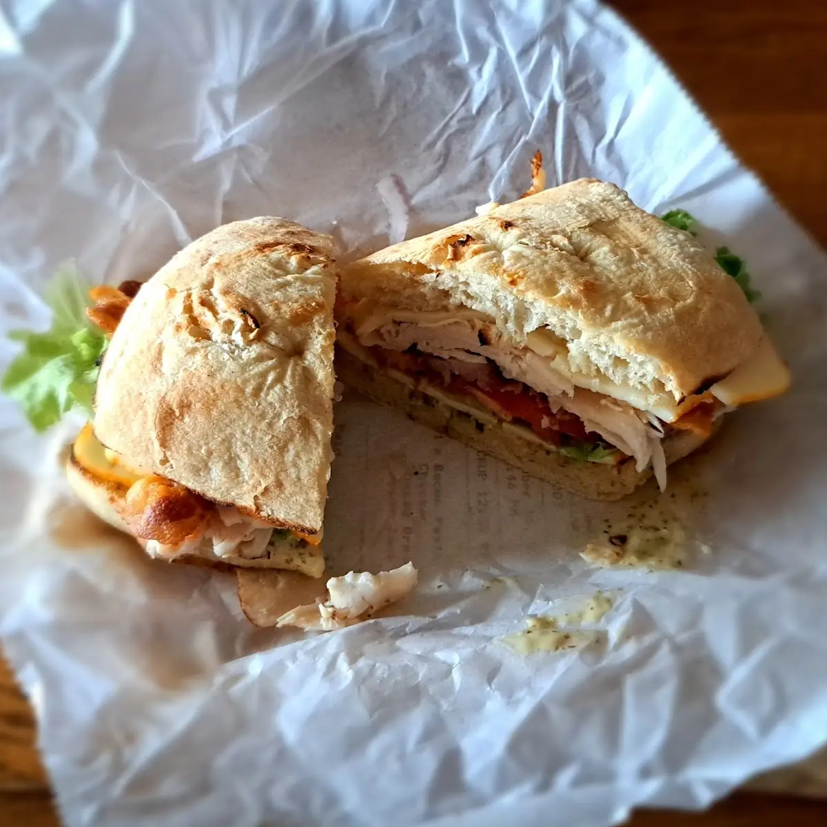 Chicken Pesto Sandwich