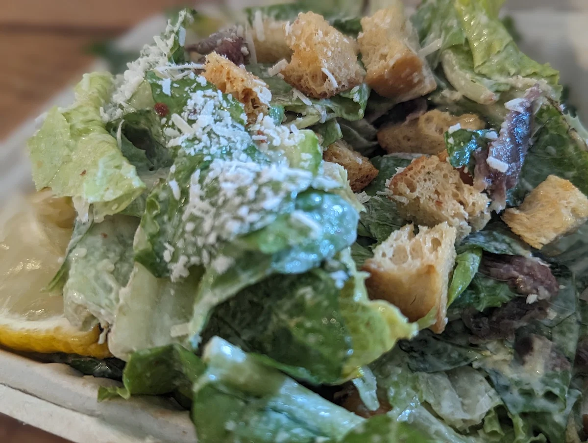 Ceaser Salad with Anchovies