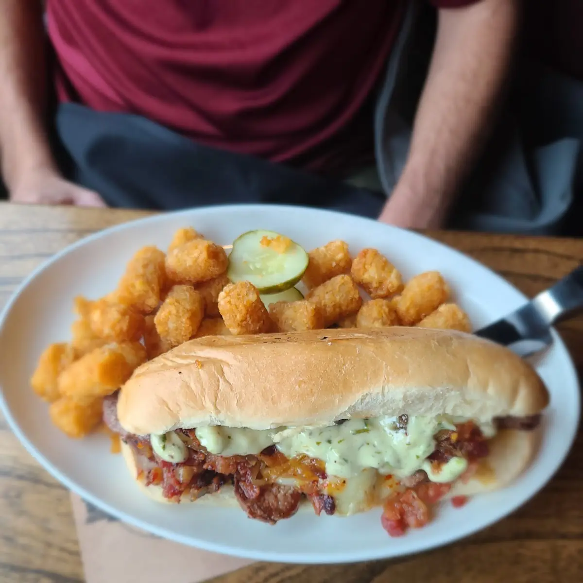Bacon Marmalade Steak Sandwich