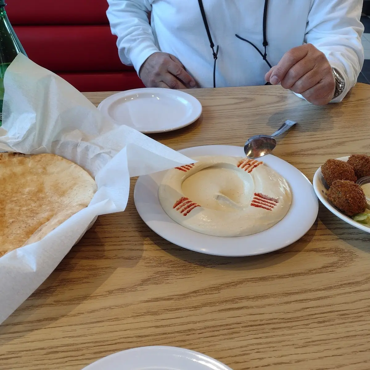 Hummus and Falafel
