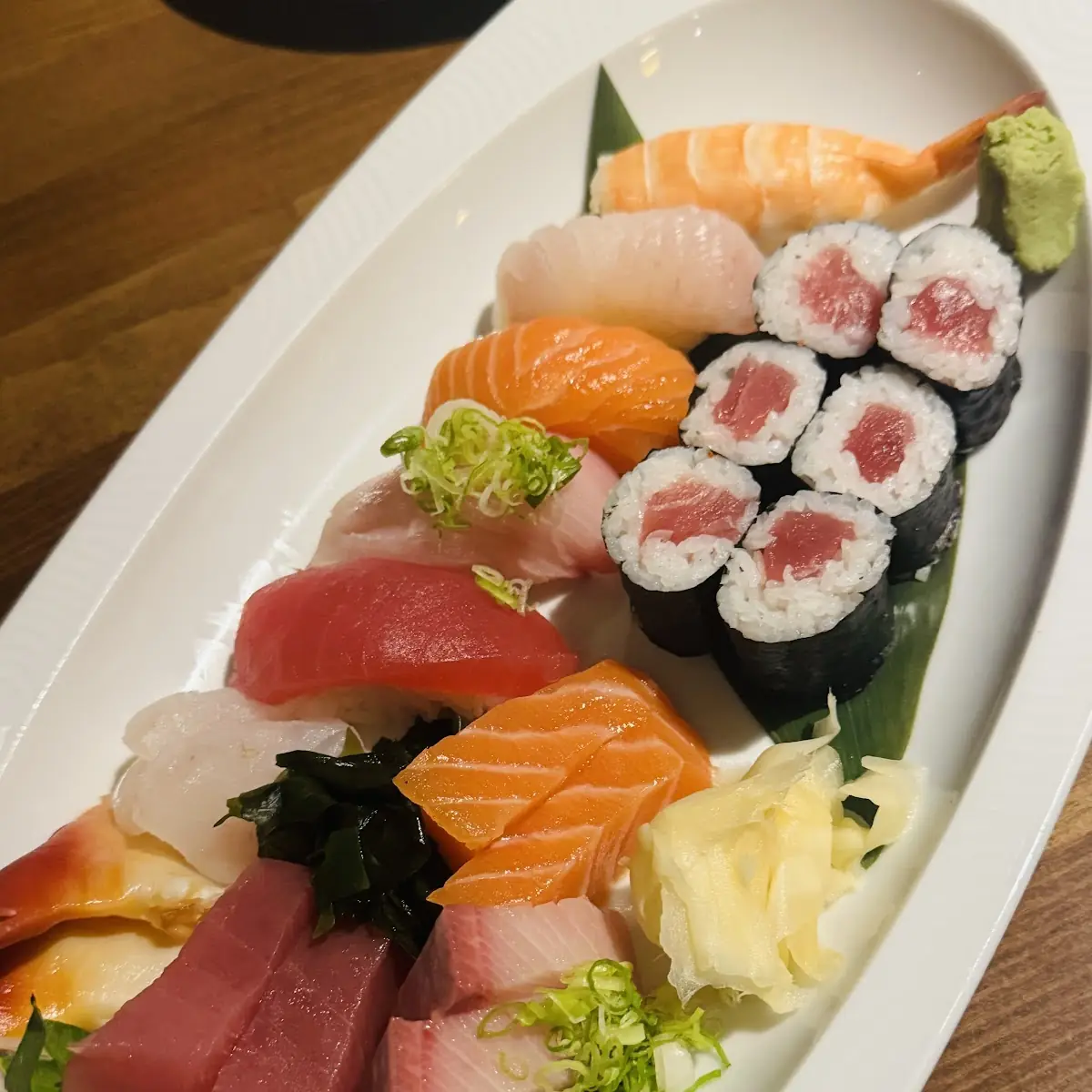 Yellow Tail Sushi Dinner