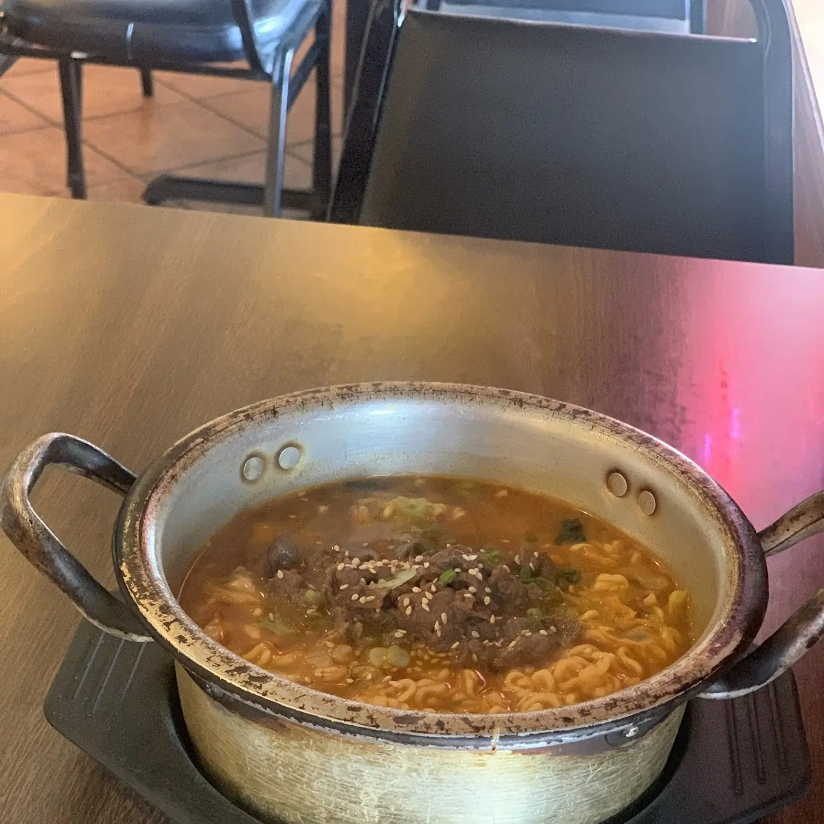 Spicy Ramen with Beef