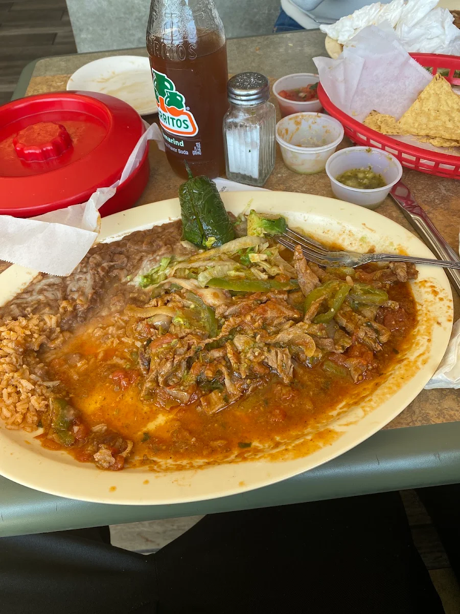 Bistec Ranchero Plate