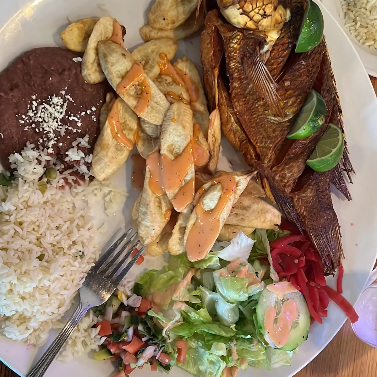 Mojarra Frita Hondureña