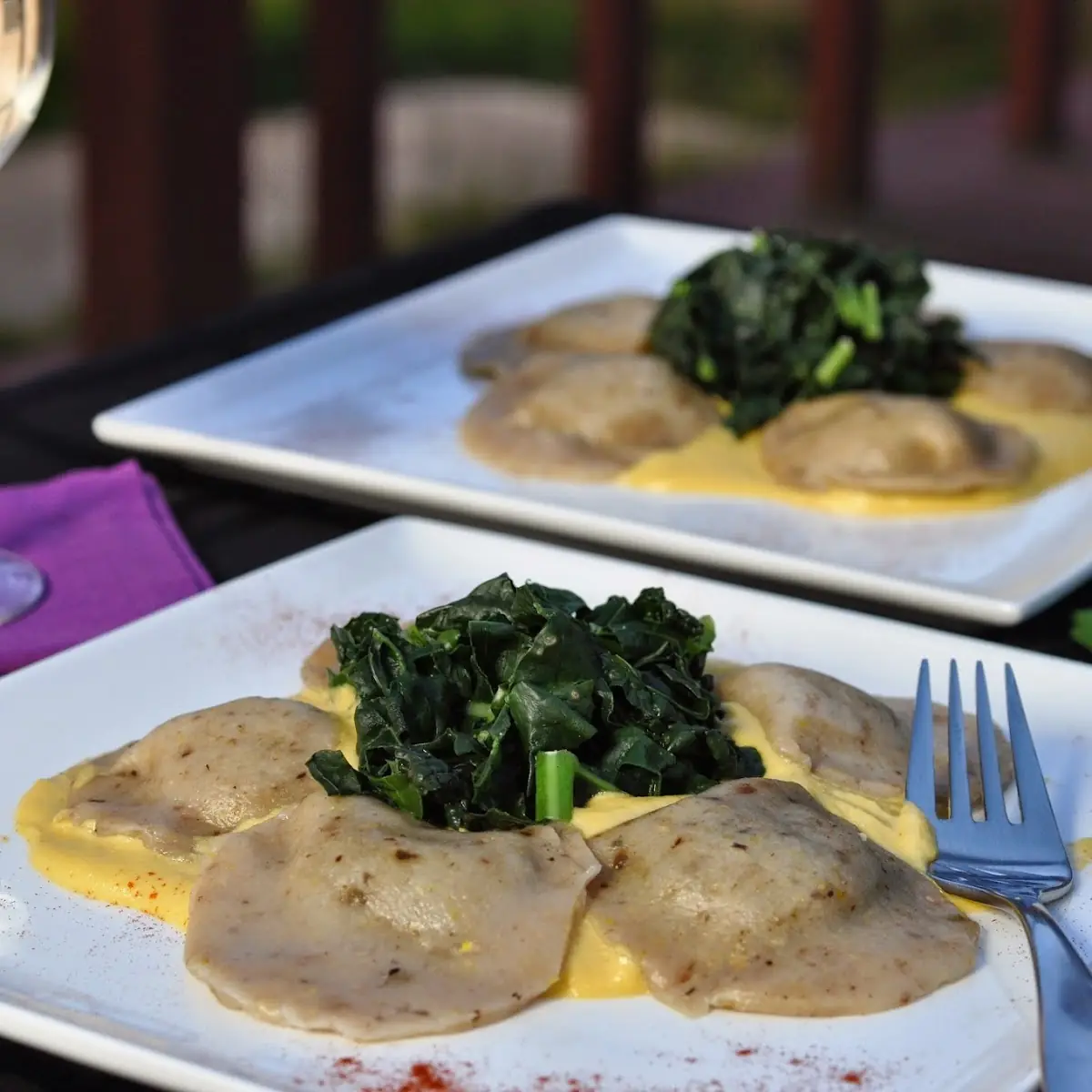 Butternut Squash Fried Ravioli